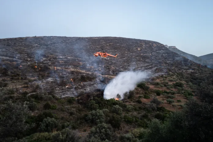 Φωτιά στην Κρήτη