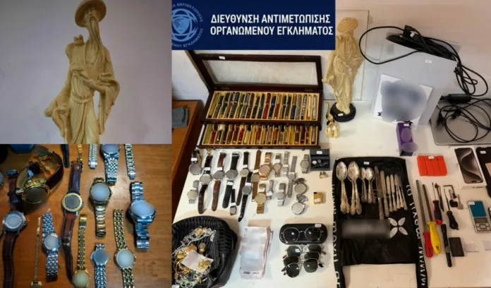 Αστυνομική επιχείρηση για εγκληματική οργάνωση στην Αττική